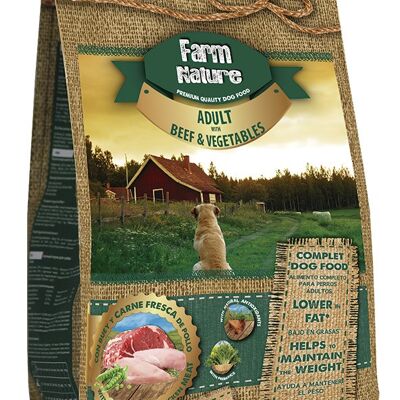 Farm Nature Adulto Buey con verduras perro  2,5 kg AL1112