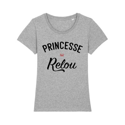 T-SHIRT GRIGIA PRINCIPESSA RELOU HALT