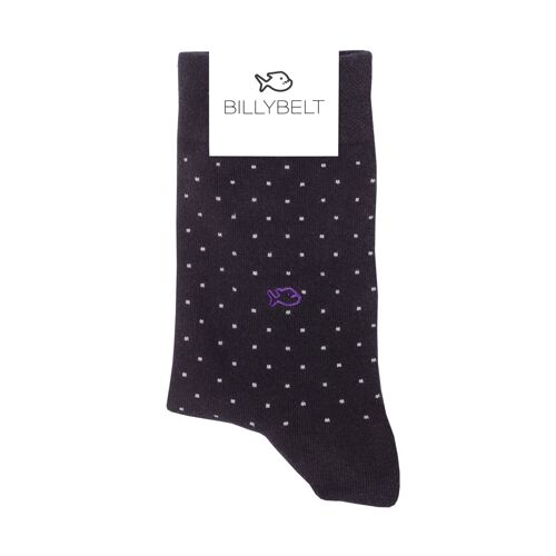 Chaussettes coton  Black Pearl Square