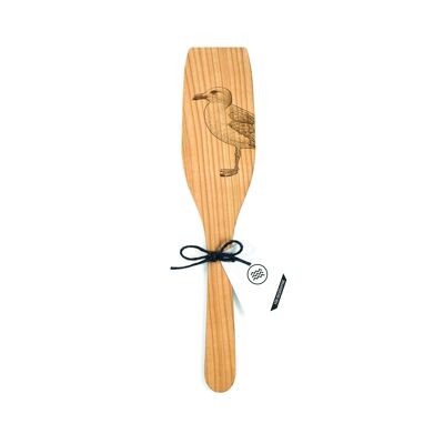 Gravure mouette spatule