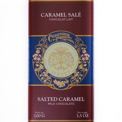 Salted Caramel milk chocolate bar - TAC1