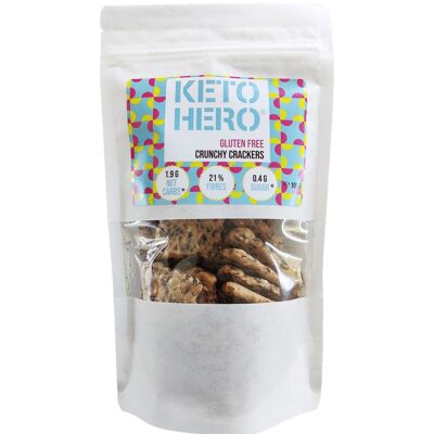 KETO-HERO® Keto Crackers 12 x 100g