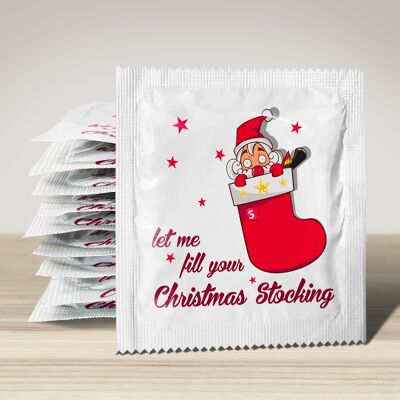 Préservatif de Noël:  Let me fill your Christmas Stocking