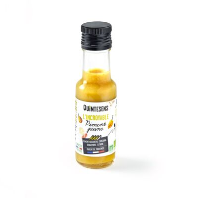 L'Incroyable Piment Jaune Bio, Sauce concoctée en Provence