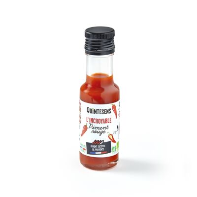 The Incredible Organic Red Chilli, Sauce concocted in Provence