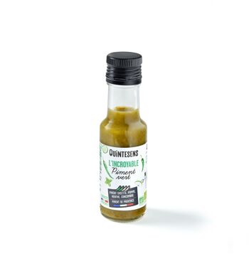 L'Incroyable Piment Vert Bio, Sauce concoctée en Provence 1