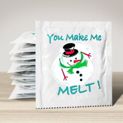 Christmas condom: You make me melt