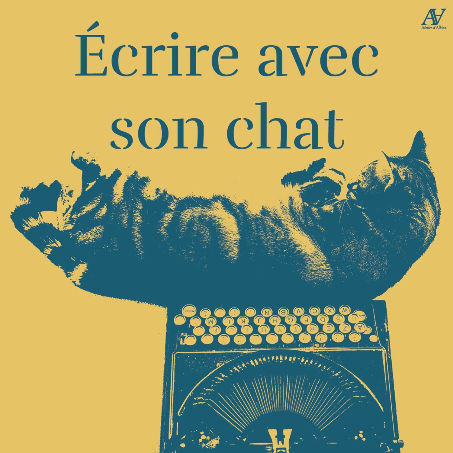 Adesivo animali - Scrivi con il tuo gatto