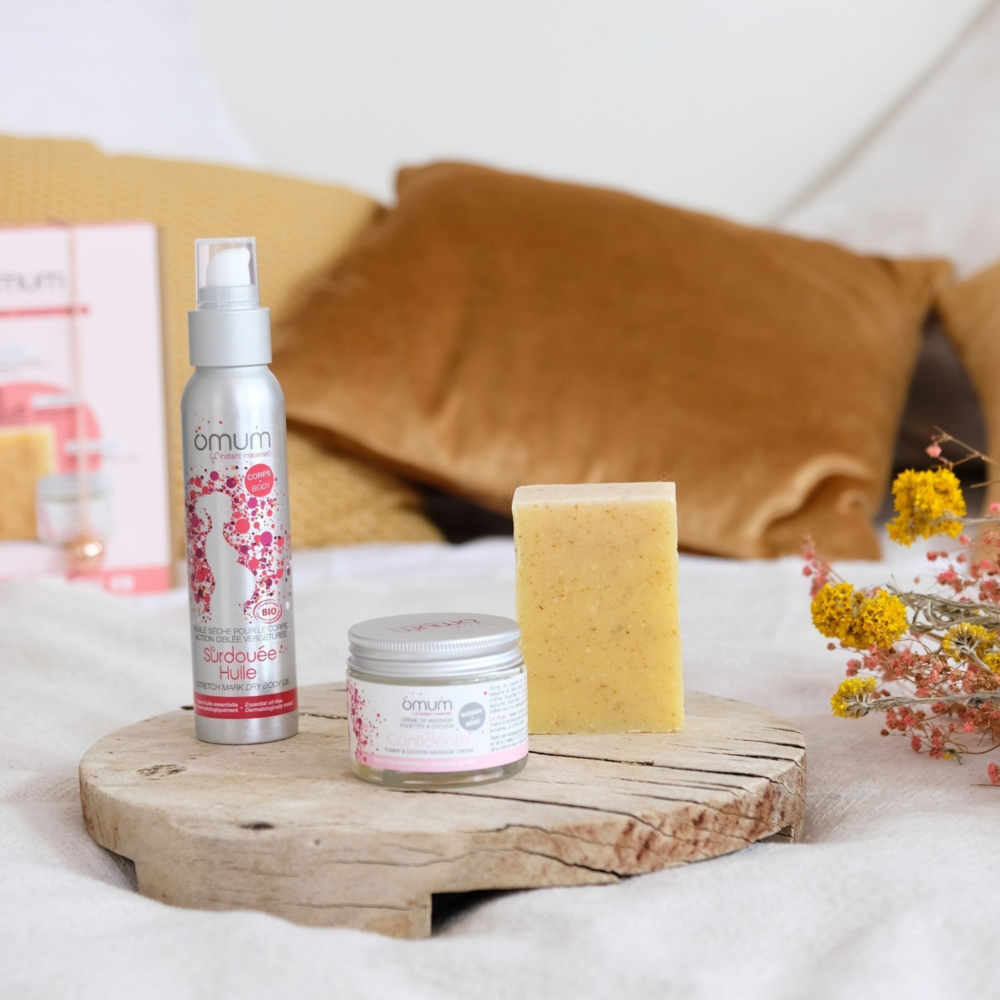 Caja de regalo con solución para las estrías