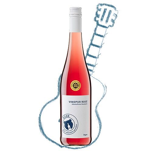 VINOPUR ROSÉ - alkoholfreier Wein - entalkoholisierter Wein