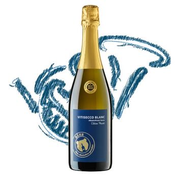 VITISECCO BLANC Edition Muscat - vin mousseux sans alcool / désalcoolisé Secco 1
