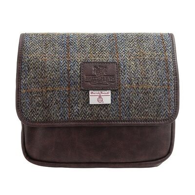 Borsa da toilette da appendere Carloway Harris Tweed PU