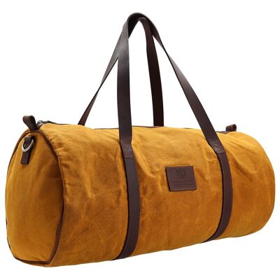 Senf Canvas Barrel Bag