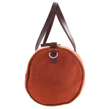 Sac baril en toile orange 2