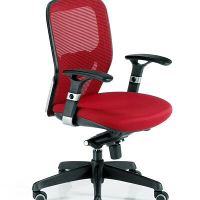 BOSTON CHAIR WITHOUT HEADBOARD ERGONOMIC RED DK1021