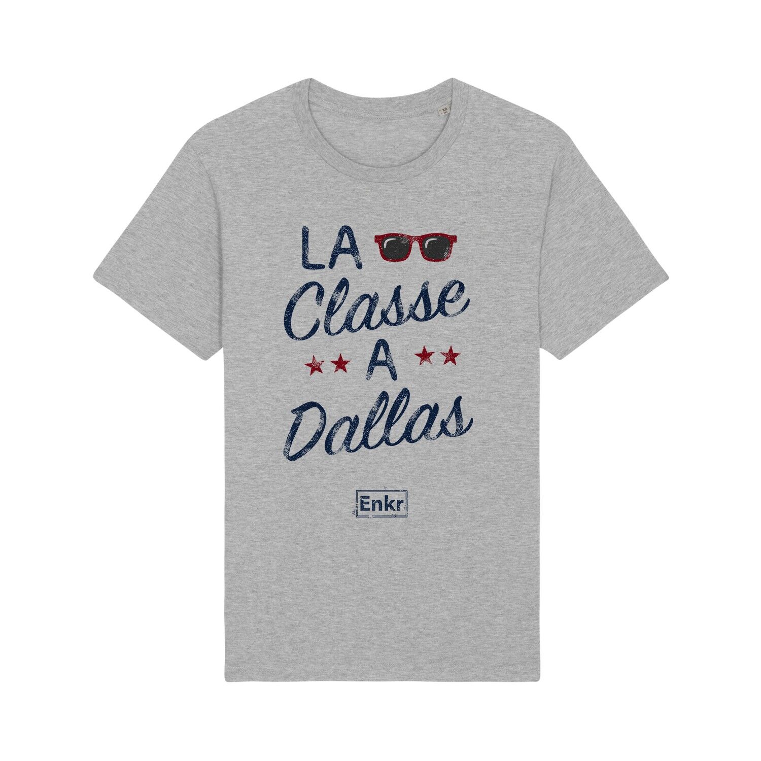 T-SHIRT GRIGIA CLASSICA DALLAS HALT