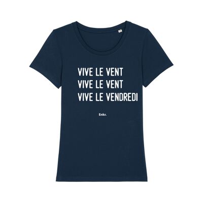 NAVY VIVE TSHIRT FREITAG Frau