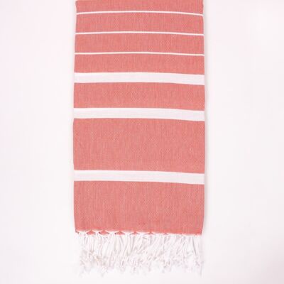 Ibiza Summer Vacation Hammam Towel, Terracotta