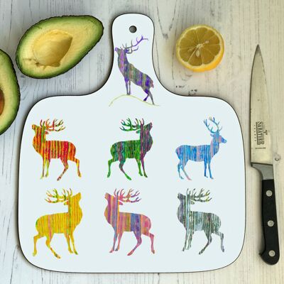 7 Stag Medium Chopping Board