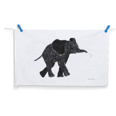 Elephant Tea Towel