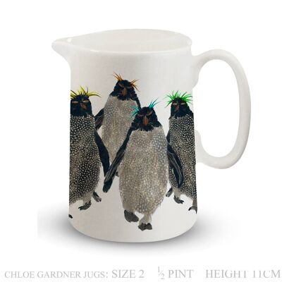 1 Pint Rockhopper Penguin Jug