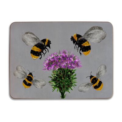 Abeilles Oblongues + Set de Table Chardon