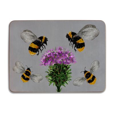 Oblong Bees + Thistle Tablemat