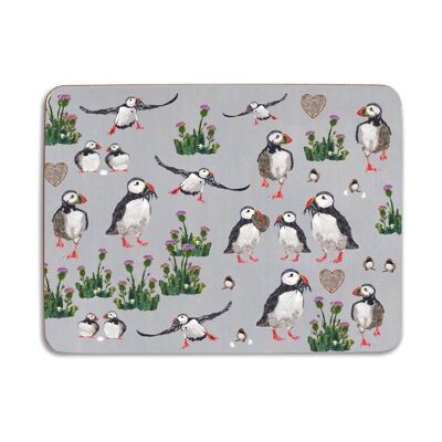 Oblong Puffin Tablemat