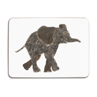 Oblong Elephant Tablemat