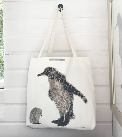 Large Penguin & Baby Bag