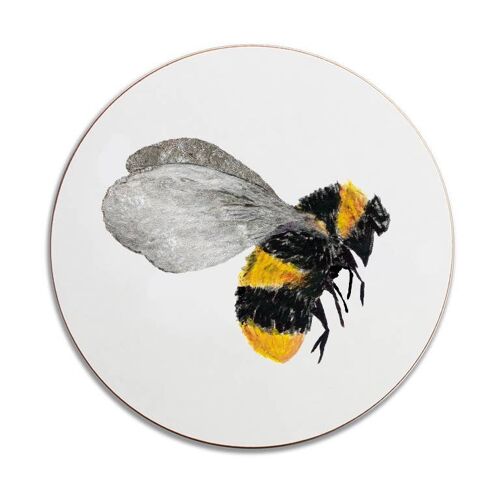 Round Bee Coaster