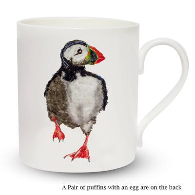 Tazza Puffin Pop in esecuzione