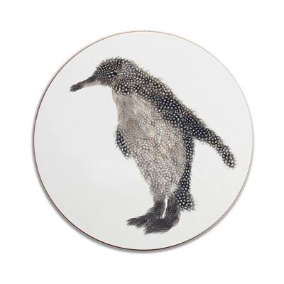 Round Penguin Coaster