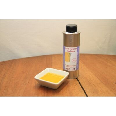 Virgin brown linseed oil 250ml