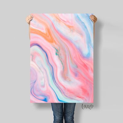 Photography Backdrop marbling pink