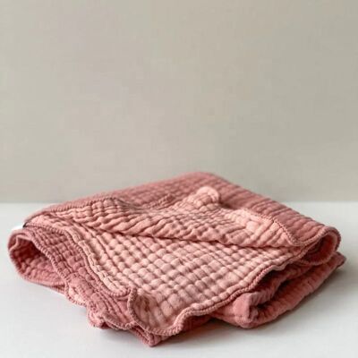 100% Organic Cotton Muslin Blanket | baby blanket |