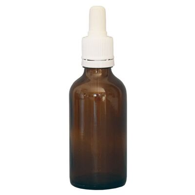 ESTEREL AMBER GLASS BOTTLE 50 ML + PIPETTE