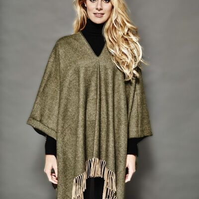 Poncho mayas kaki