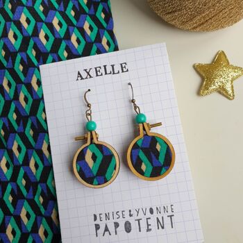 Boucles d'oreilles Axelle 1