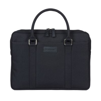 Stelvio - Maletín Reciclado para Portátil 14" Slim - Negro