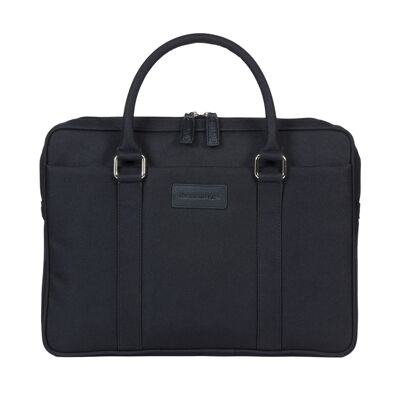 Stelvio - 14" Slim Laptop Bag Recycled - Black