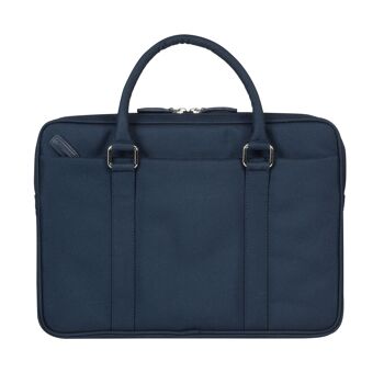 Stelvio - 14" Slim Laptop Bag Recycled - Bleu 4
