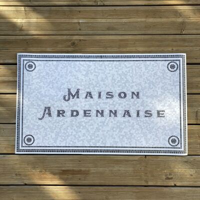 Tapis vinyle Maison Ardennaise  - Made in France