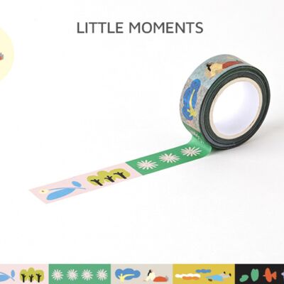 LIVEWORK Little Things PAPER TAPE - 15MM - Little Moments