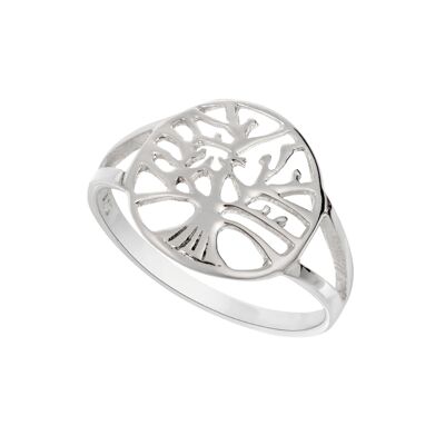 Beautiful 925 Silver Tree of Life Ring