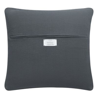 Piqué decorative pillow / 50x50cm