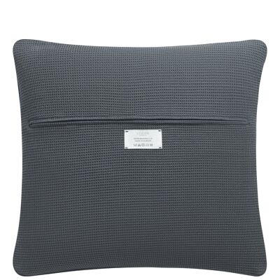 Piqué decorative pillow / 50x50cm