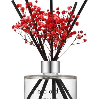Cocodor Flower Diffuser 200 ml (PDI30400) - Black cherry - fiori rossi