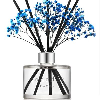 Cocodor Flower Diffuser 200ml (PDI30401) - Pure Cotton - fiori blu