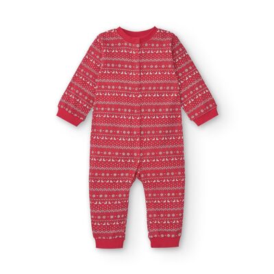 Baby's red Christmas body MERENDOLA